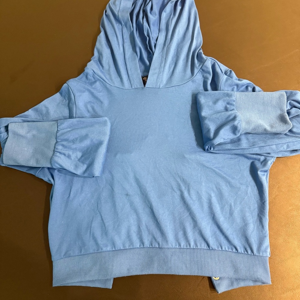 Rainbow Blue Hoodie Sweatshirt